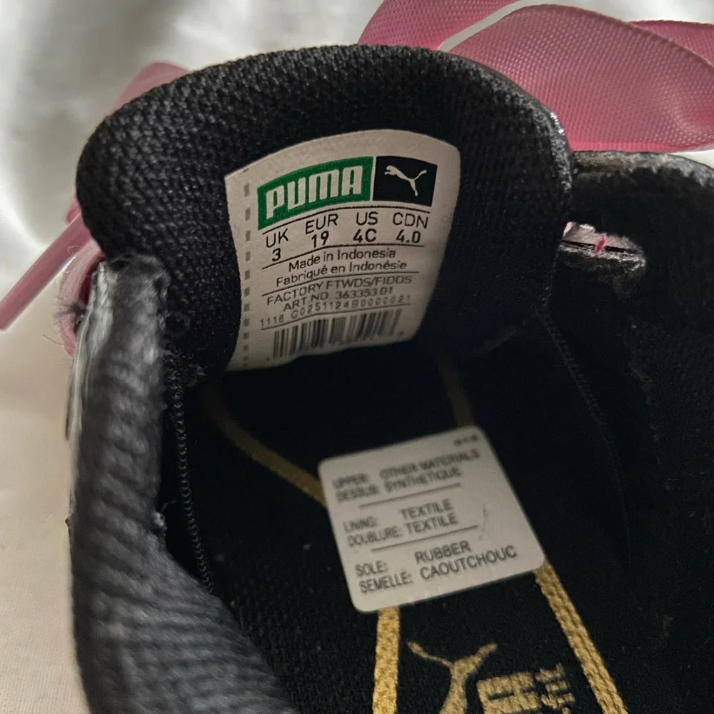 Puma Basket Kinder-fit Toddler Shoes - Picture 3 of 5